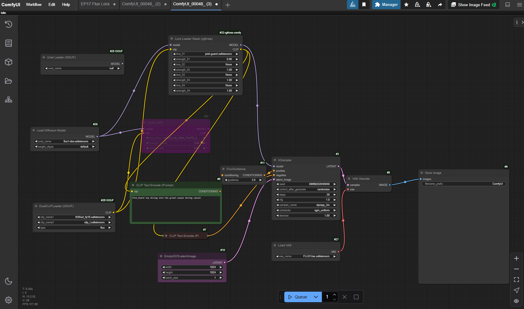 Pink Guard ComfyUI Workflow